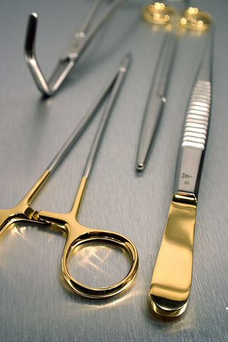 Gold Plate Medical Instruments